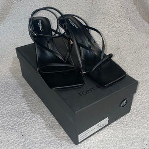 Tony Bianco “Avi” Black Napa Size 7.5